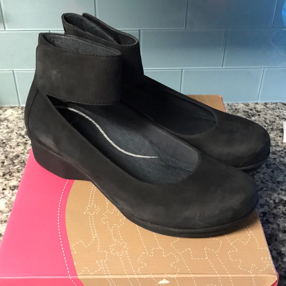Dansko Lulu Nubuck Black 39/9